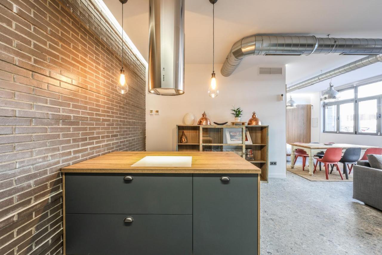 Ferienwohnung Loft Reformado Industrial Madrid Exterior foto