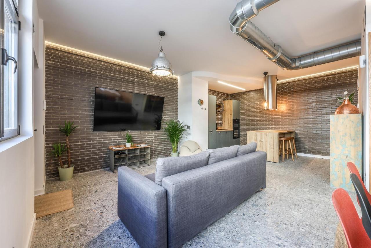 Ferienwohnung Loft Reformado Industrial Madrid Exterior foto