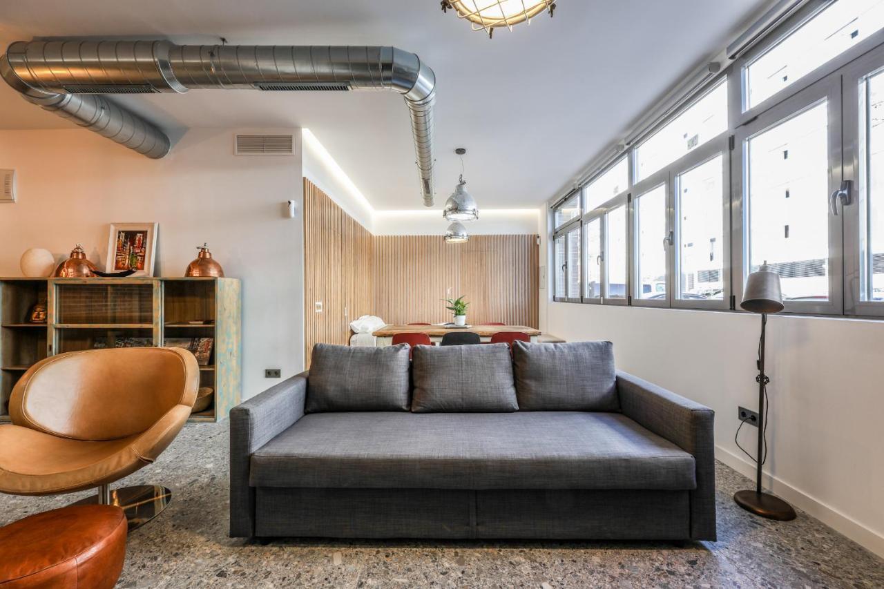 Ferienwohnung Loft Reformado Industrial Madrid Exterior foto
