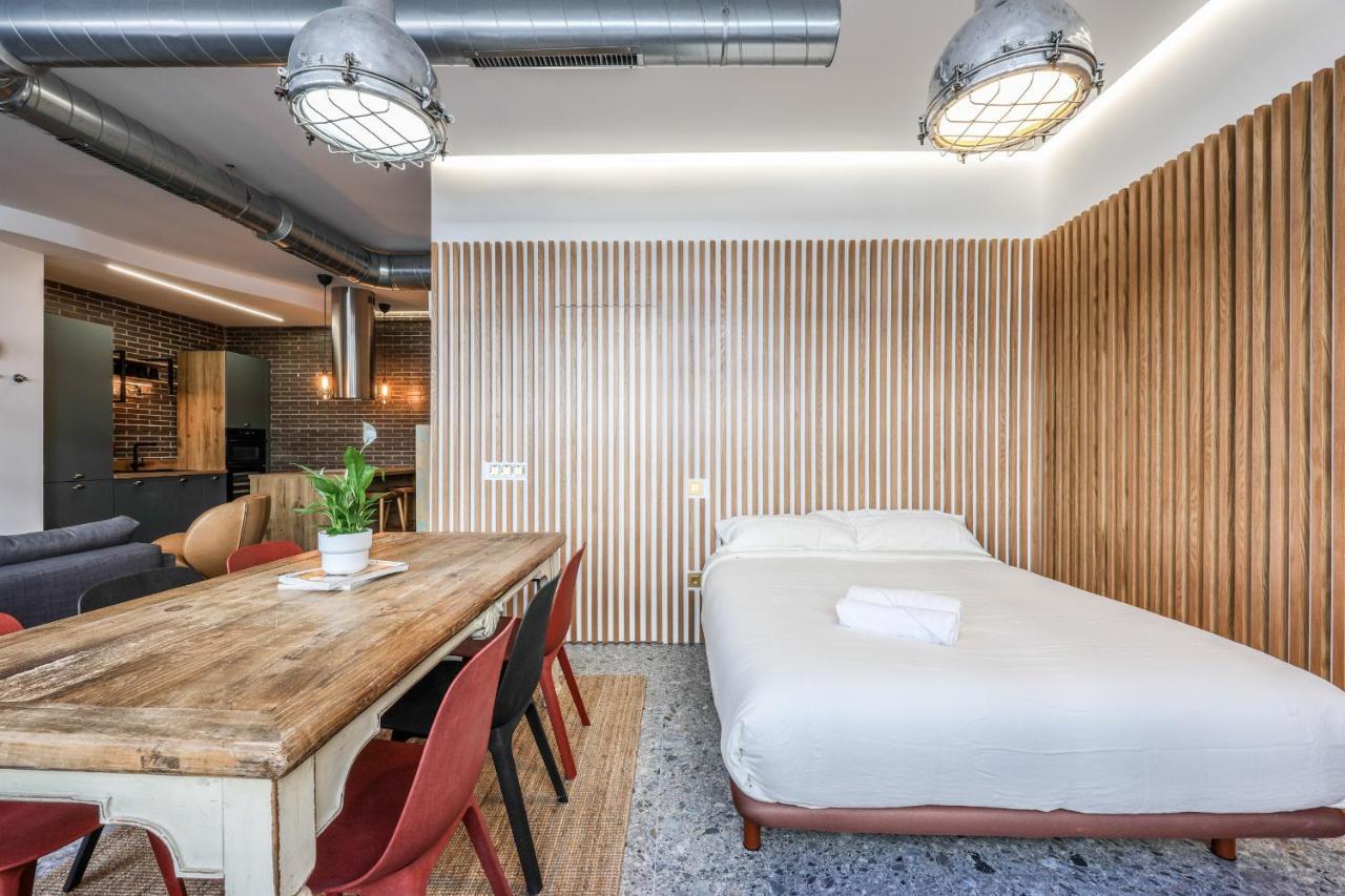 Ferienwohnung Loft Reformado Industrial Madrid Exterior foto